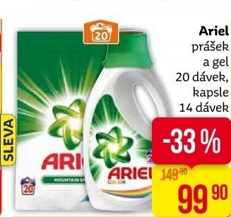Prací prášek Ariel