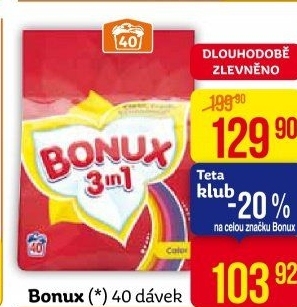 Prací prášek Bonux