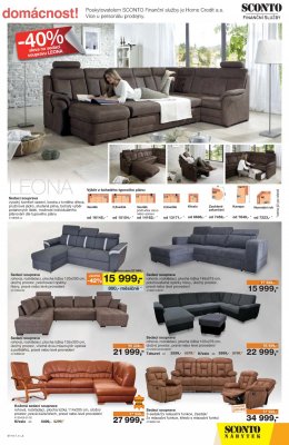 akční leták Sconto nábytek 19.7.2017-1.8.2017