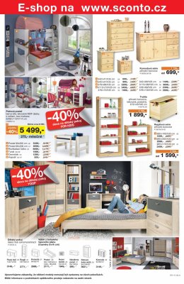 akční leták Sconto nábytek 19.7.2017-1.8.2017
