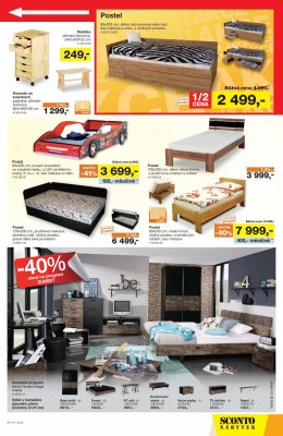 akční leták Sconto nábytek 19.7.2017-1.8.2017
