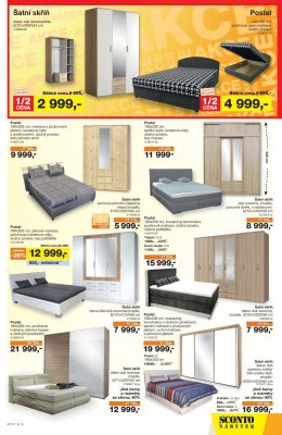 akční leták Sconto nábytek 19.7.2017-1.8.2017