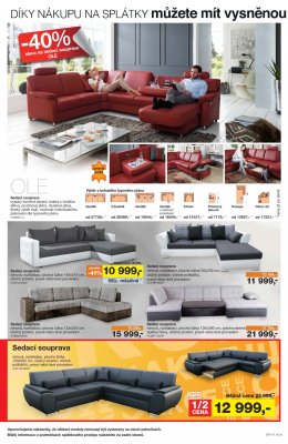 akční leták Sconto nábytek 19.7.2017-1.8.2017