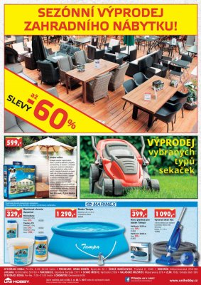 akční leták UNI HOBBY 20.7.2017-26.7.2017