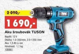 Aku šroubovák NG90200 Tuson