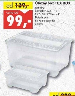 Úložný box s víkem