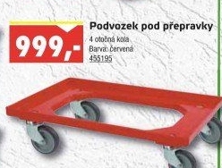 Podvozek pod přepravky