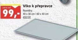 Víko k přepravce
