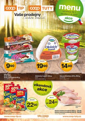 akční leták COOP 19.7.2017-1.8.2017