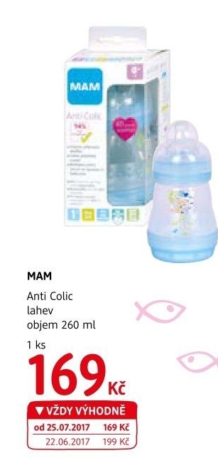 Láhev Anti-Colic MAM