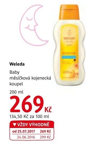 Koupel měsíčková kojenecká Baby Weleda