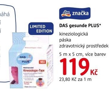 Kineziologické pásky Das gesunde Plus