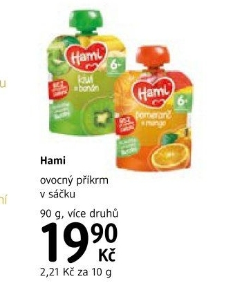 Ovocná kapsička Hami