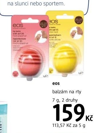 Balzám na rty Eos