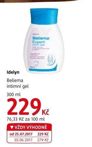 Intimní gel Expert Intim Beliema Idelyn Walmark