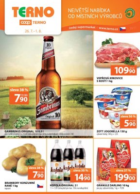 akční leták COOP 26.7.2017-1.8.2017