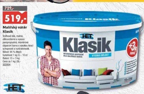 Interiérová barva Het Klasik
