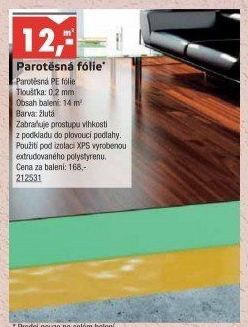 Parotěsná PE fólie Hopa