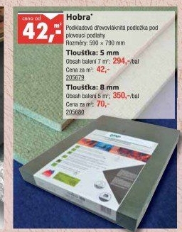 Izolační podložka Hobra Asko