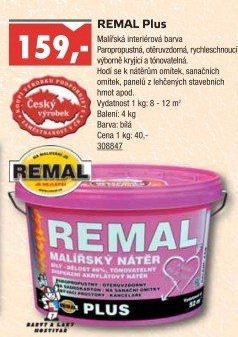 Malířský nátěr Plus Remal