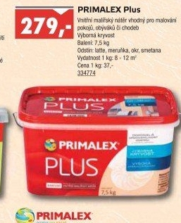 Interiérová barva Primalex Plus