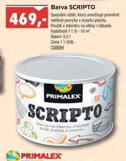 Speciální nátěr Primalex Scripto