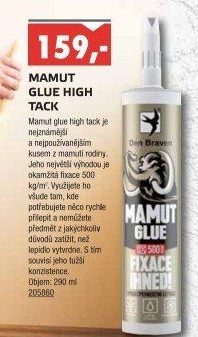 Lepidlo Mamut Glue Den Braven