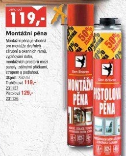 Montážní pěna Den Braven
