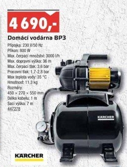 Domácí vodárna BP 3 Home Kärcher
