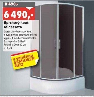 Sprchový kout Minessota Roltechnik