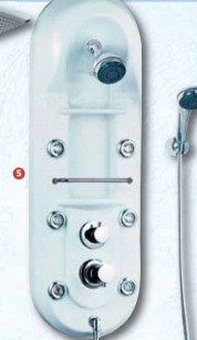 Sprchový masážní panel Oval Rain Luxo Home