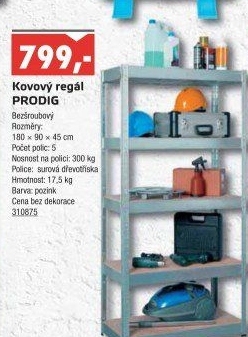 Kovový regál Metalkas