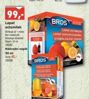 Lapač na octomilky Bros