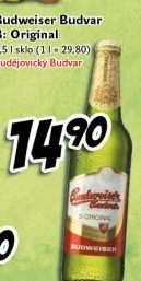 Pivo světlý ležák B: Original Budweiser Budvar