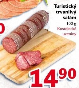 Salám turistický Kostelecké uzeniny