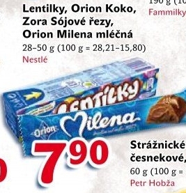 Lentilky Orion