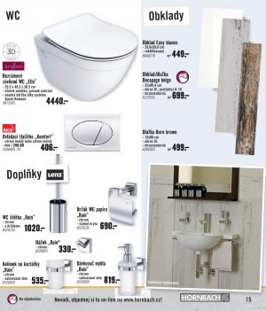 akční leták Hornbach 31.7.2017-31.10.2017