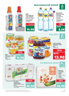 akční leták Kaufland 3.8.2017-9.8.2017