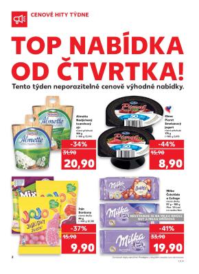 akční leták Kaufland 3.8.2017-9.8.2017
