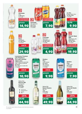 akční leták Kaufland 3.8.2017-9.8.2017