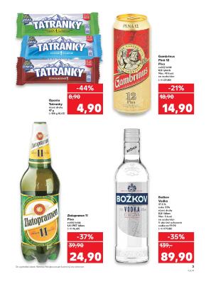 akční leták Kaufland 3.8.2017-9.8.2017
