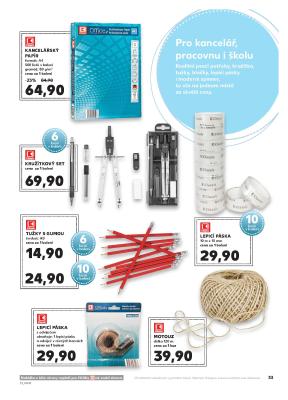 akční leták Kaufland 3.8.2017-9.8.2017