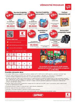 akční leták Kaufland 3.8.2017-9.8.2017
