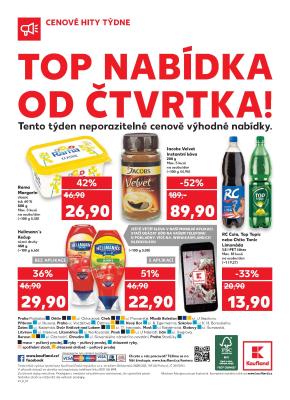 akční leták Kaufland 3.8.2017-9.8.2017
