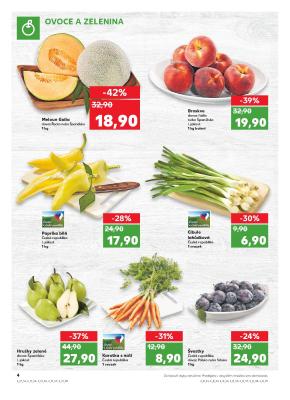 akční leták Kaufland 3.8.2017-9.8.2017