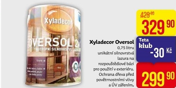Lazura Oversol 2v1 Xyladecor