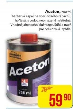 Technické rozpouštědlo Aceton Severochema