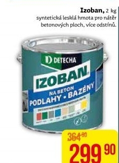 Nátěr na beton Izoban Detecha