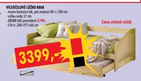 Jednolůžko 8808 Laura