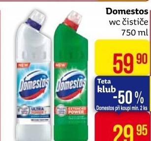 Čistič WC gelový Domestos